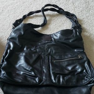 Black Volcom purse
